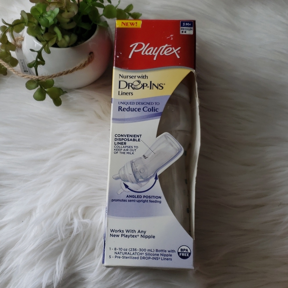 Playtex Nurser With Drop-Ins Bottle with Liners